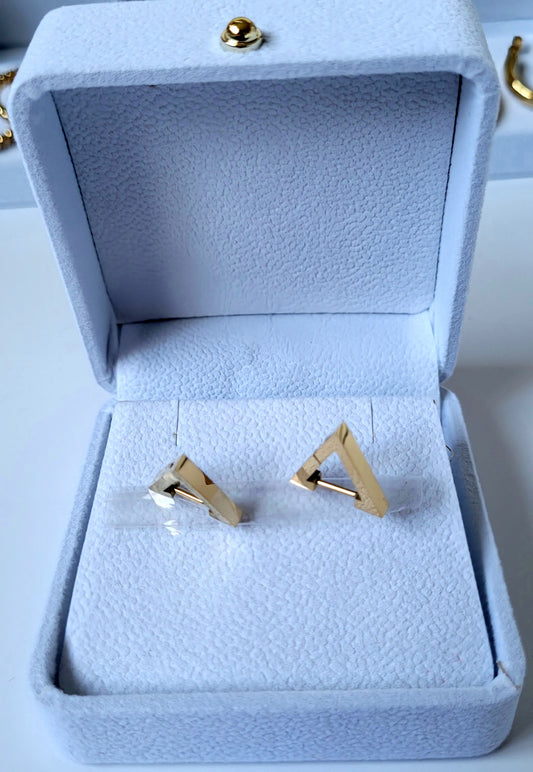 18k gold plated,hypoallergenic