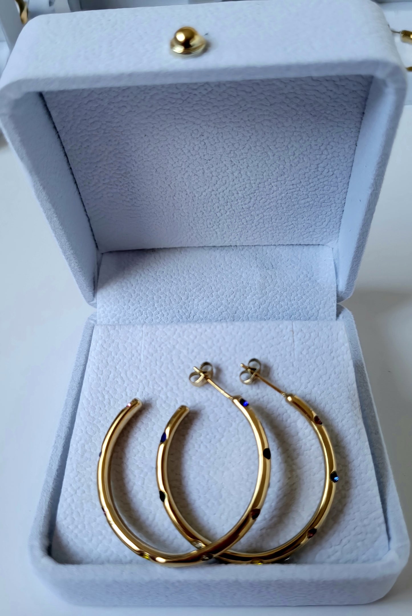 Earrings,18k gold plated