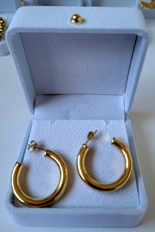 Earring,18k gold plated