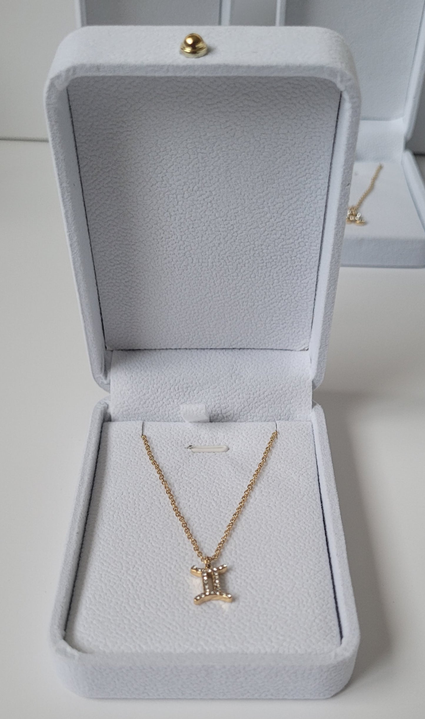 18k gold filled Gemini necklace