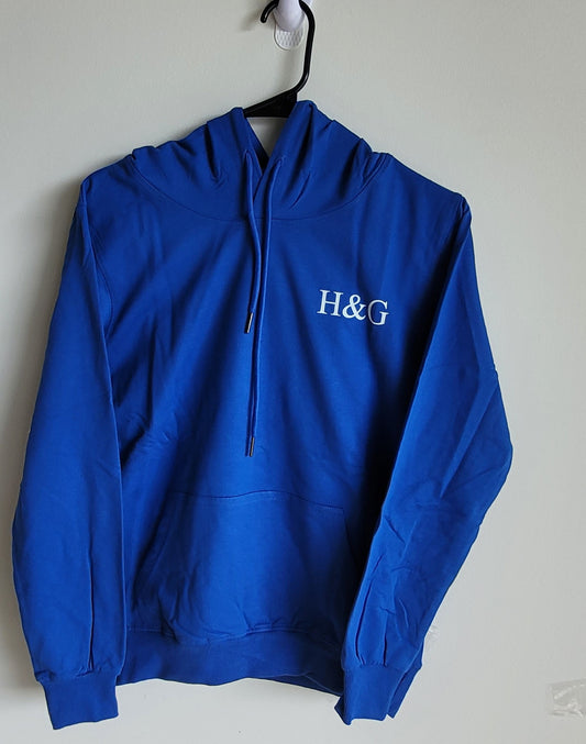 Hoodie Blue Large